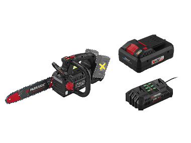 AKO PREVING Saws on Trees + Smart Battery /4 Ah + Double Charger /4