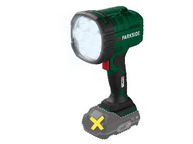 Hand lamp with battery and charger