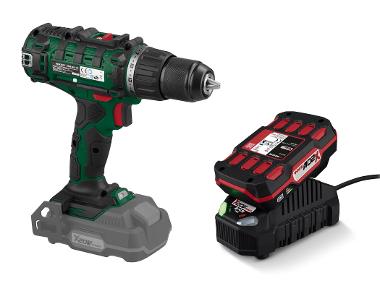 Battery screw drill 45 Nm with battery and charger