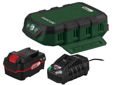 AKO charging adapter + battery /4 Ah + charger /4