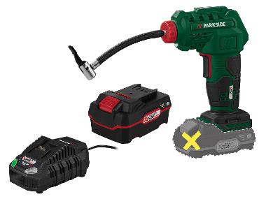 AKU compressor + battery /4 Ah + charger /4