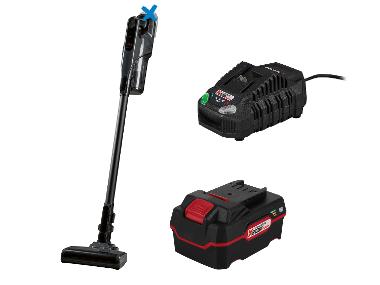 Cordless cyclone vacuum cleaner + Accumulator /4 Ah + Charger /4