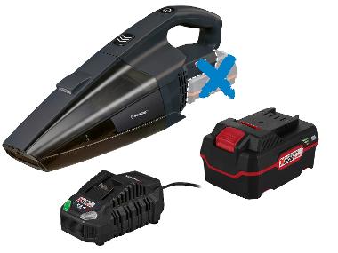 Cordless handheld vacuum cleaner SHSA 20-Li B1 + Accumulator /4 Ah + Charger /4