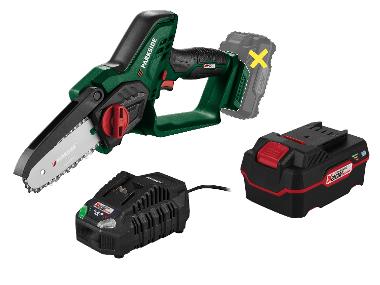 Battery chainsaw Paghs with battery 4 AH and charger