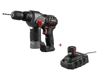 Cordless hammer drill SDS-plus + battery and charger