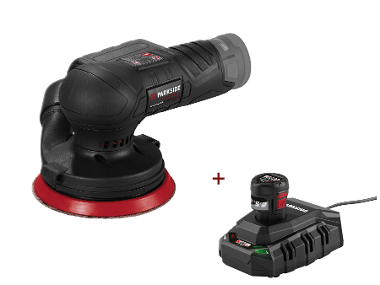 Eccentric sander + battery and charger