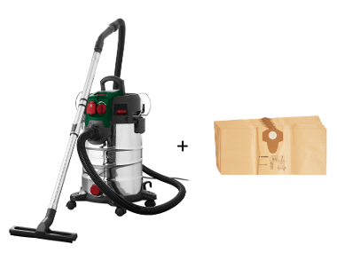Alleszuiger  + 10 filterzakken 30 l