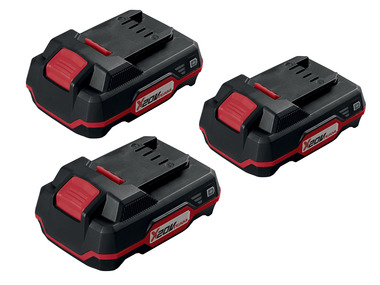 Set of 3 batteries - 2 Ah
