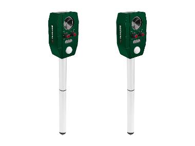 Set of 2x solar animal repellers