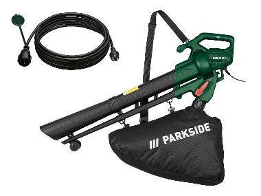 Electric leaf vacuum and blower