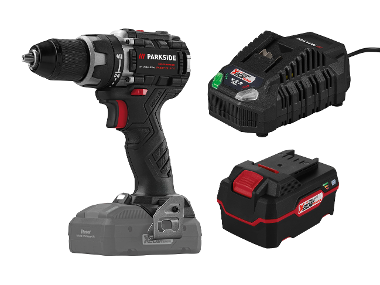 Cordless drill screwdriver + Quick battery charger /4