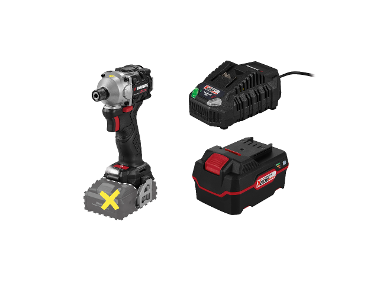 Cordless impact wrench + Quick battery charger /4