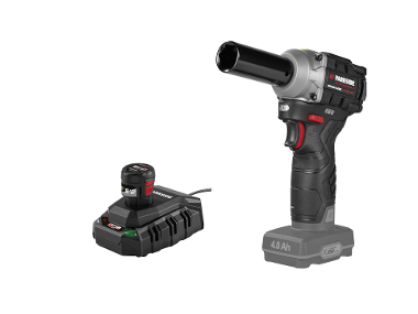 Cordless impact screwdriver with battery and charger