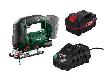 Cordless reciprocating saw + Accumulator /4 Ah + Accumulator charger /4