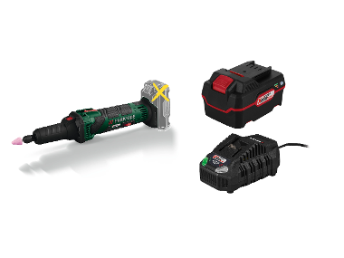 Battery direct grinder + Accumulator /4 Ah + Accumulator charger /4
