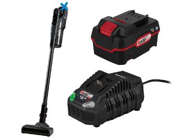 Cordless cyclone vacuum cleaner + 4 Ah battery + Battery charger /4