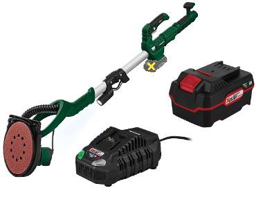 Cordless wall and ceiling grinder + Accumulator 4 Ah + Accumulator charger /4