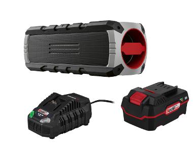 Construction Bluetooth speaker + Accumulator 4 Ah + Accumulator charger /4