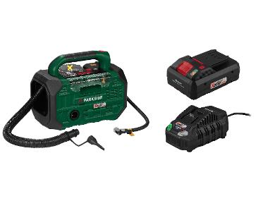 Battery compressor and pump + Smart battery /4Ah + Battery charger /4