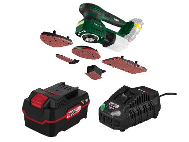 Aku multifunctional grinder 3 in 1 + Accumulator /4 Ah + Accumulator charger /4