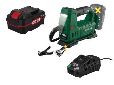 Aku compressor + Accumulator /4 Ah + Accumulator charger /4