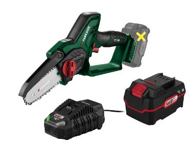 Battery chainsaw + Battery /4 Ah + Battery charger /4