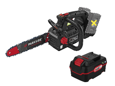 Cordless pruning saw for trees + Battery /4 Ah