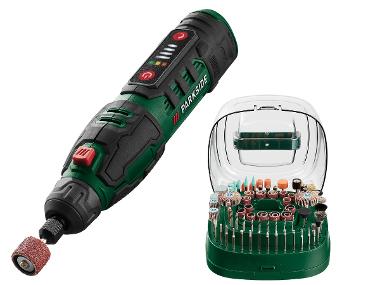Cordless drill grinder for fine work + Drill grinder accessories for fine work