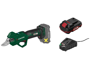 Cordless branch shears + 2 Ah battery + Battery charger /2