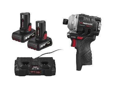 Cordless impact driver set