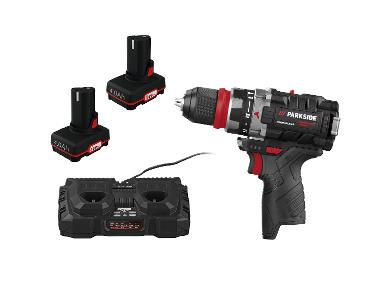 Cordless impact drill set