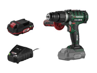 Aku příklepová vrtačka PSBSA 20-Li E4, 2 Ah