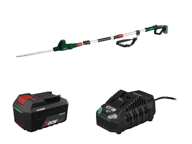 Aku teleskopické nůžky na živý plot PTHSA 20-Li D5, 4 Ah