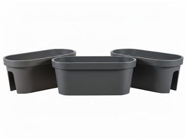 Set van 3 balkon plantenbakken