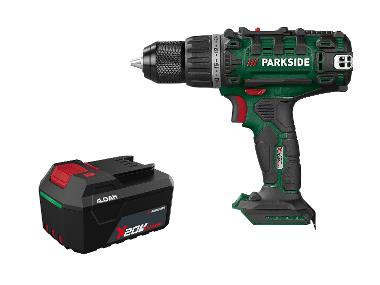 Zestaw Akumulatorowa wiertarkowkrętarka, 20 V z akumulatorem litowo-jonowym, 4 Ah