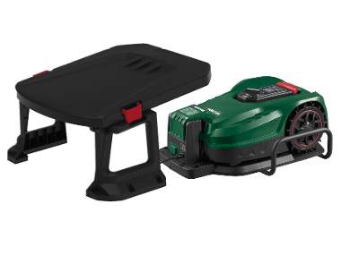Robot Lawnmower with Garage