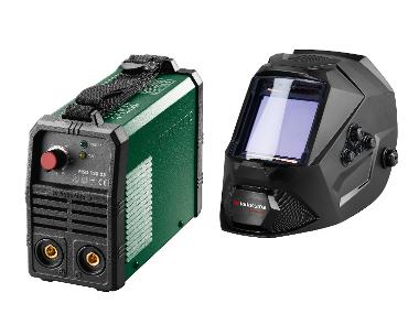 Inverter Welder and Auto-Darkening Welding Helmet